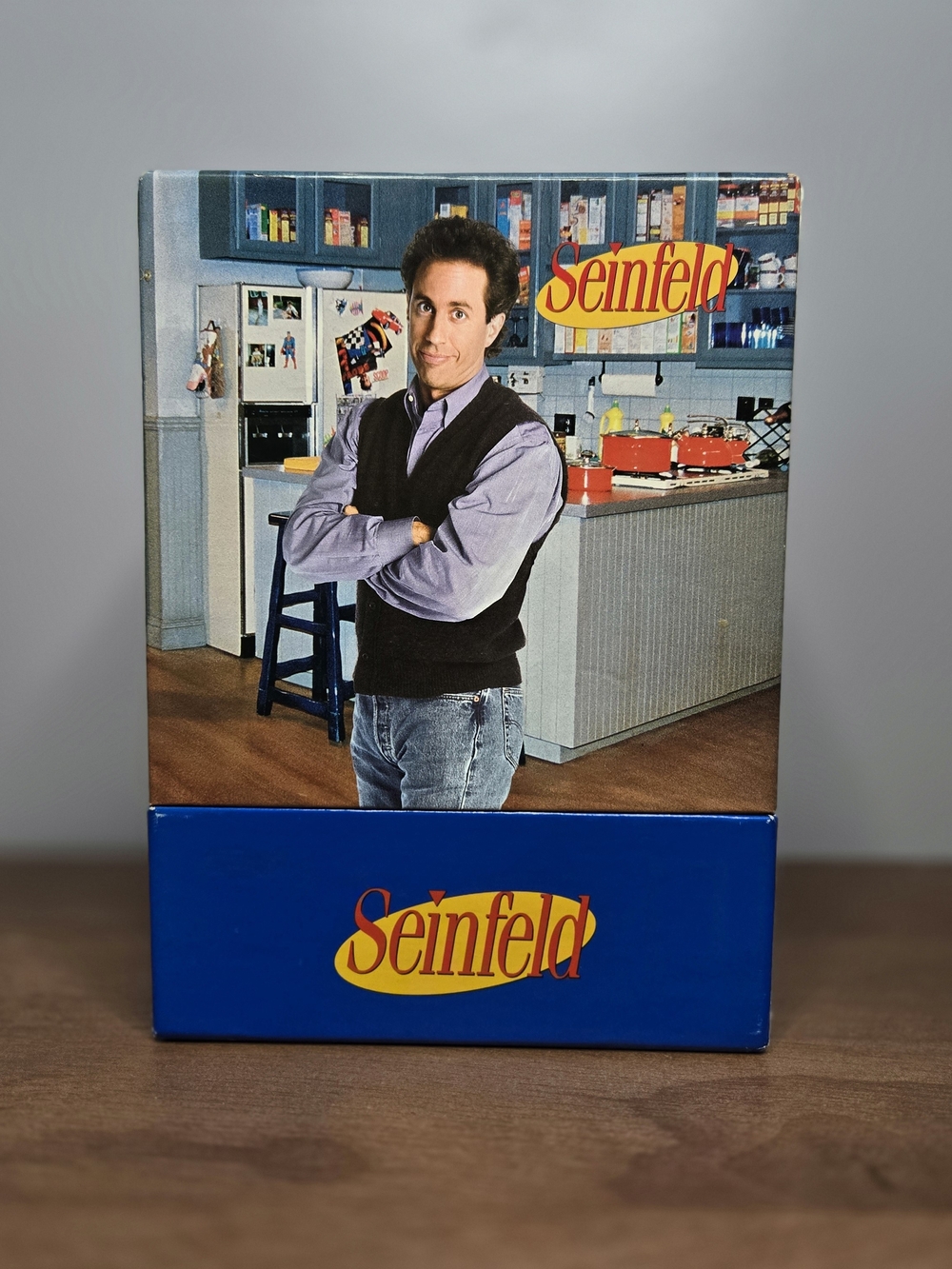 Seinfeld Seasons 1-3 - Script, Sealed Cards, S&P Shaker Giftset DVD 2004, 8-Disc